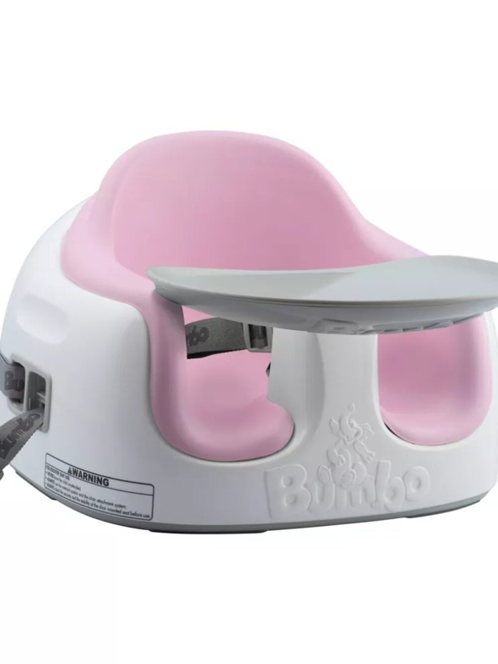NEW Bumbo Baby Infant Toddler Soft Foam Multi Seat with Removable Tray Pink